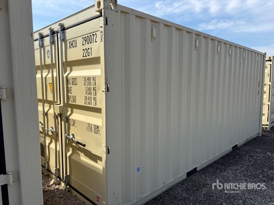 2026 20 ft Standard Open-Sided Opslag container