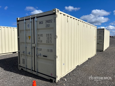 2026 20 ft Standard Opslag container