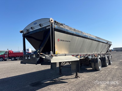 2014 Cross Country 40 ft Tri/A ライブボトムトレーラー