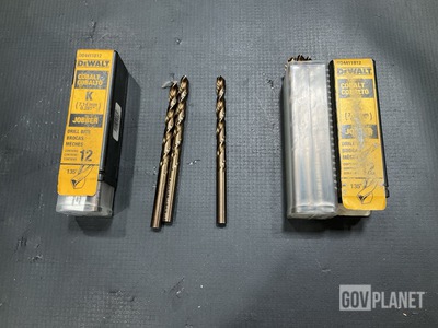 (216) DeWalt DD4411B12 Cobalt Jobber Drill Bits