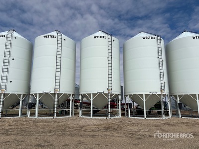 Westeel 1620F MAGNUM F +/- 136 ton Epoxy Lined Hopper Grain Bin