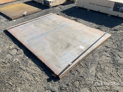 Quantity of (2) 2025 Kit Containers 72 in x 96 in (1 in Thick) Stahlplatten