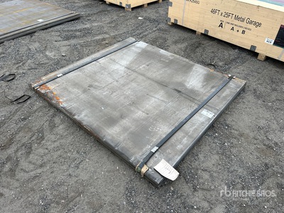 Quantity of (2) 2025 Kit Containers 60 in x 67 in (1 in Thick) Stahlplatten