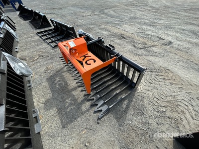 2025 Kit Containers QT-SG-S76-V3 76 in Skeleton Garfio para minicargadora