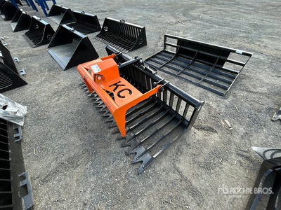 2025 Kit Containers QT-SG-S76-V3 76 in Skeleton Garfio para minicargadora