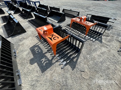 2025 Kit Containers QT-SG-S76-V3 76 in Skeleton Garfio para minicargadora