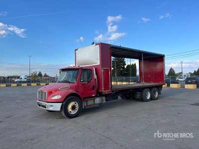2011 Freightliner M2 106 6x4 Curtain Side Truck