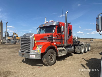 2015 Freightliner Coronado 122SD 8x6 Tri/A Sleeper Truck Tractor (Inoperable)