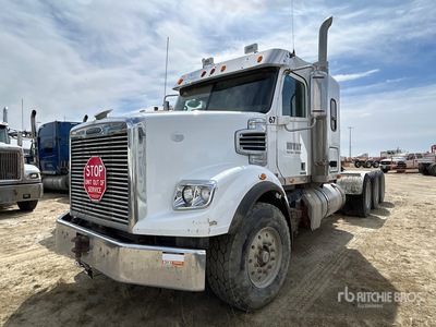 2014 Freightliner Coronado 122SD 8x6 Tri/A Sleeper Truck Tractor (Inoperable)