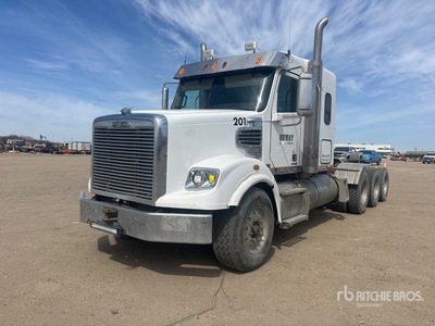 2014 Freightliner Coronado 122SD 8x6 Tri/A Sleeper Truck Tractor