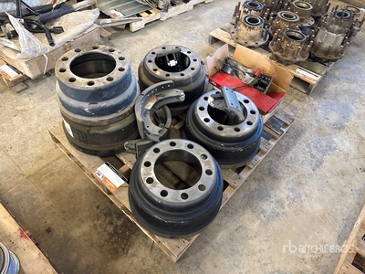 Quantity of Brake Drums and Shoes (Unused)