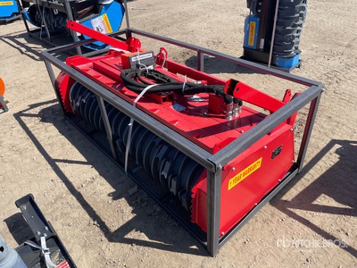 2026 Raytree RMBD72 72 in Drum Skid Steer Mulcher (Unused)