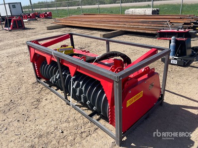 2026 Raytree RMBD72 72 in Drum Skid Steer Mulcher (Unused)