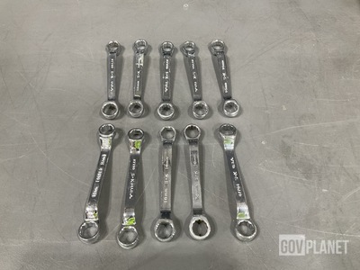 (64) Metric Offset Box End Wrenches