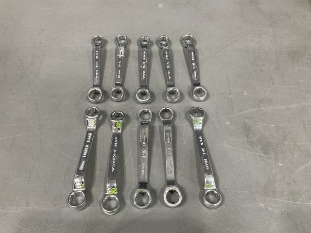 (64) Metric Offset Box End Wrenches