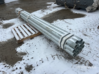 3 In x 8 Ft Chain Link Fence Posts