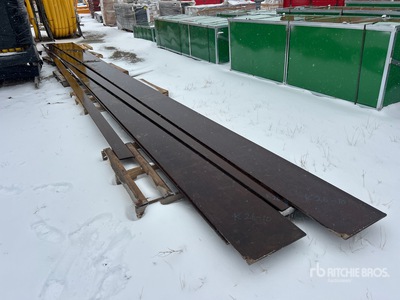 Quantity of Assorted Plate Steel
