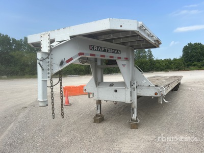 2023 Kraftsman GX-40 40 ft T/A Gooseneck Hydraulic Tail Trailer
