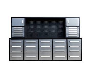 Steelman H9.5FT-30D-01B Work Bench STAINLESS STEE SUIWB9530SS01 Workbench (Unused)