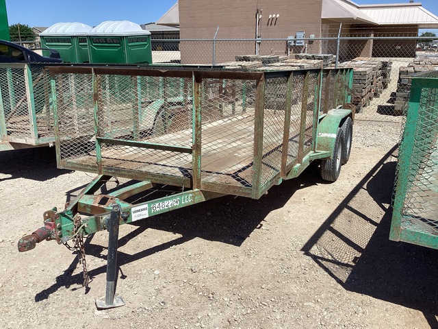 2014 CM 16 ft T/A Utility Trailer