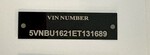 Serial Number / VIN