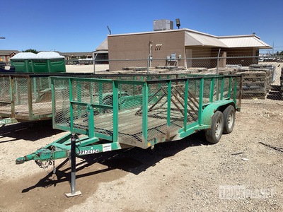 2018 CM 16 ft T/A Trailer utilitario