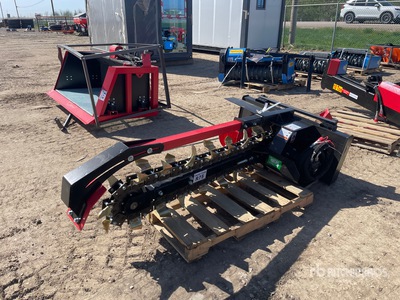 2026 Raytree RMT48 Skid Steer Trencher (Unused)