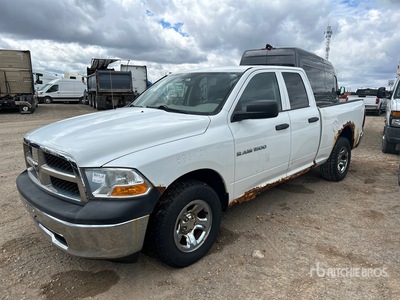 2012 Dodge Ram 1500 4x4 Extended Cab Pickup (Inoperable)