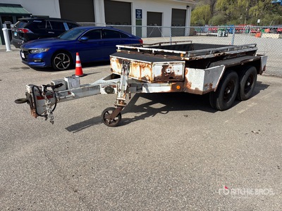 2002 Butler T-UTIL 8 ft T/A Rimorchio portautensili