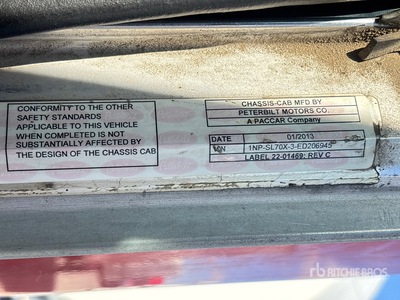 2014 Peterbilt 365 8x4 Camion hormigonera