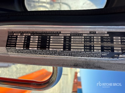 2014 Peterbilt 365 8x4 Mixer Truck