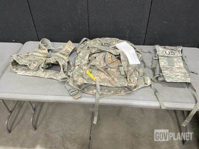 (49) Hydration System Carriers, (15) Large Field Pack Sets & Assorted Items