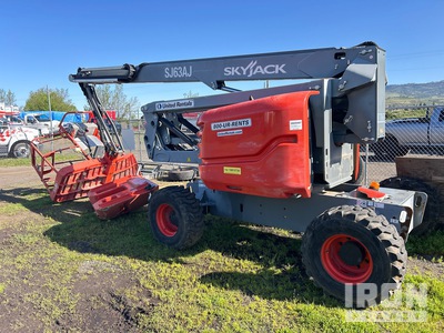 2018 Skyjack SJ63AJ 4WD Diesel Articulating Boom Lift