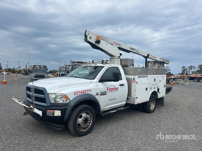 Versalift on 2014 Ram 4500 4x2 Cable Placer Podnośnik Koszowy