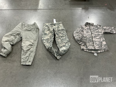 23) Pairs of Wet Weather Trousers, (1) Army Elements Jacket & Assorted Items