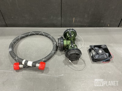 (40) Tubeaxial Fans, (12) Fans, (1) Disconnect Tee & Assorted Items