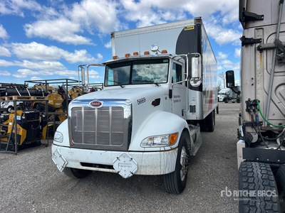 2010 Peterbilt 335 4x2 Van Truck (Inoperable)