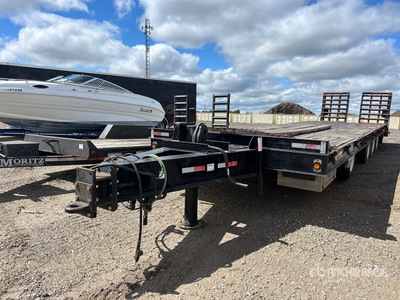 2006 JC Trailer 34 ft Quad/A Equipment Trailer