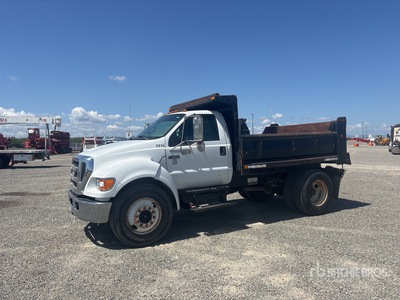 2005 Ford F-650 4x2 2-Achs Kipper-Lkw