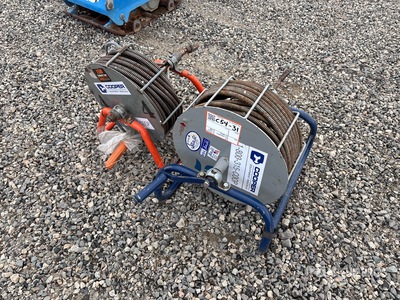 Quantity of (2) Manual Sewer Snake Varios, tienda, almacen, consumidor