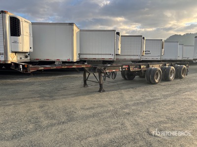 2005 Max Atlas 40 ft Tri/A Extendable Remolque Portacontenedores