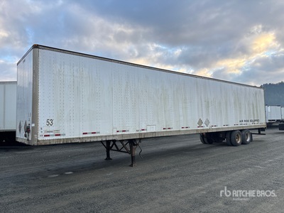 2003 Manac 53 ft x 102 in T/A Semi-remorque fourgon