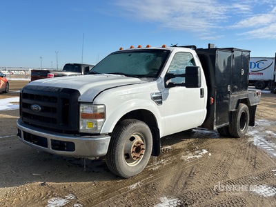 2008 Ford F-350 XL 4x2 Table Top Truck (Inoperable)