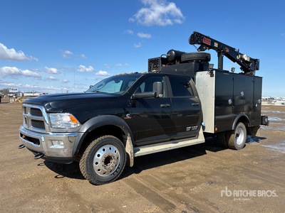 2014 Ram 5500 SLT 4x4 Crew Cab Service Truck