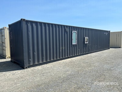 2011 40 ft Standard Office/ Living Space Storage Container