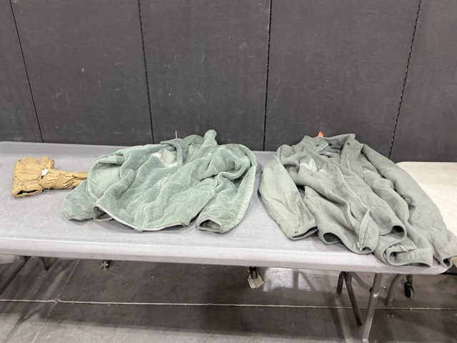 (20) Cold Weather Jackets, (2) Cold Weather Shirts & Assorted Items