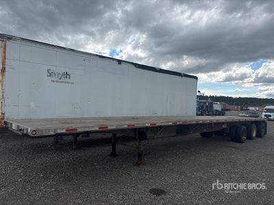 2007 Utility F1832 53 ft Tri/A Flatbed Trailer