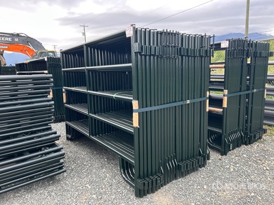 Quantity of (24) 2026 BYT RP76 7 ft 6 in Ranch Livestock Panel (Unused)