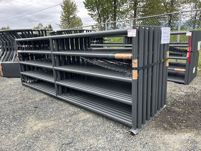 Quantity of (16) 2026 BYT MRG120 12 ft x 4 ft Magnum Ranch Livestock Gate (Unused)