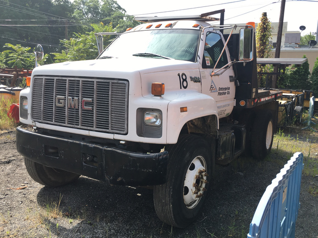 1996 GMC C7H042 S/A Flatbed Truck